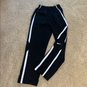black nike sweatpants (size S)